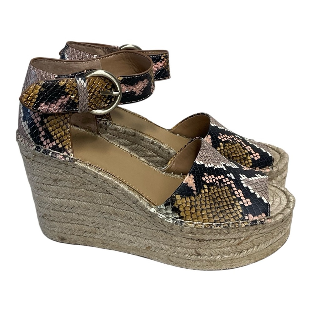 Marc Fisher LTD Women's Lalida Espadrille Wedge Sandals Size 7.5 - Picture 3 of 15